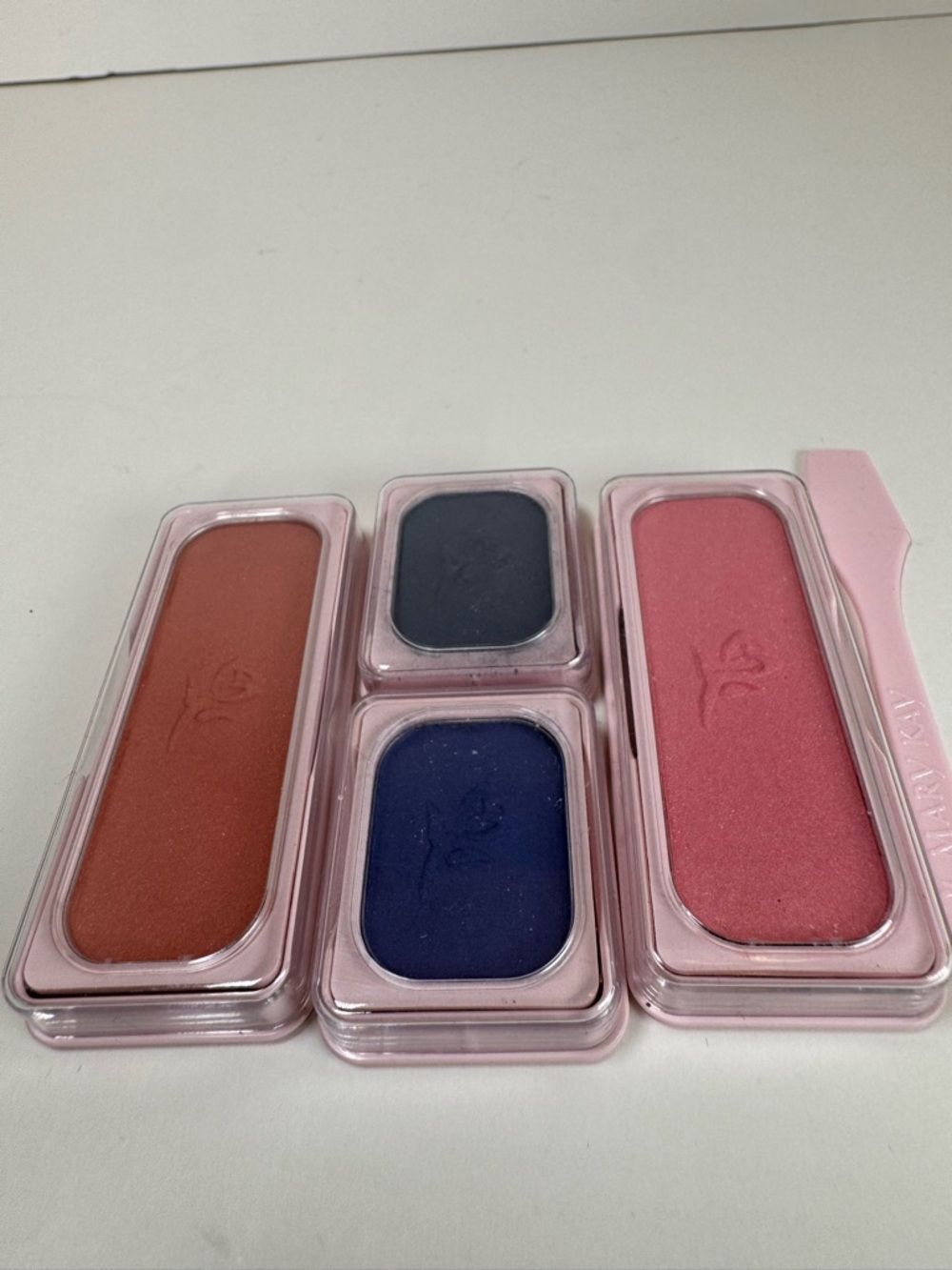 Vintage Mary Kay Perfect Cheek Blush Eyeshadow Blue Pink Green Lot NOS